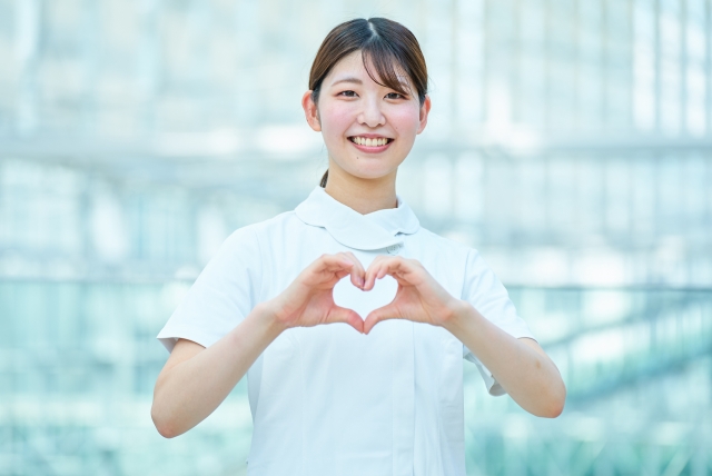 安心を与える女性