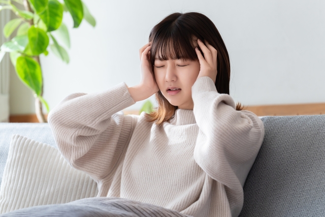 頭が真っ白になった女性