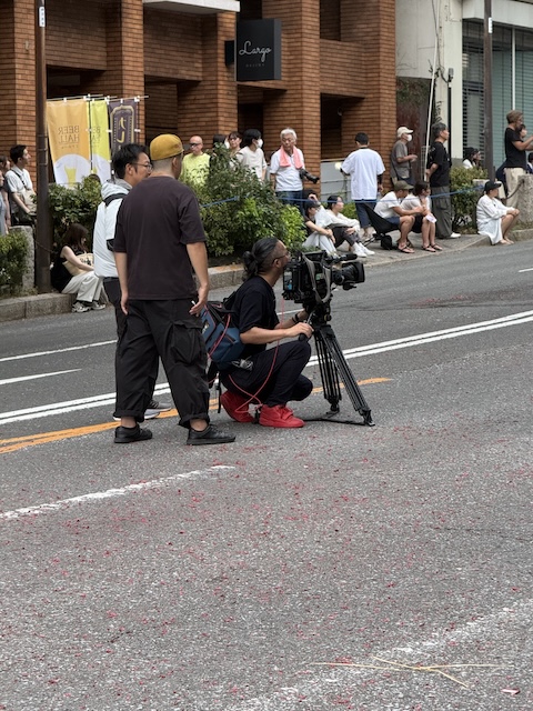 テレビ中継