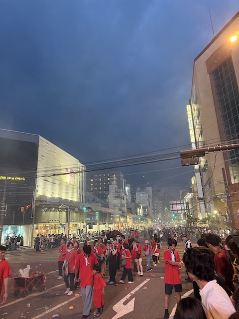 夜の精霊流し