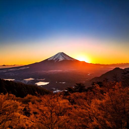初日の出　福岡