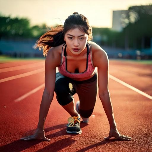  短距離走　整体